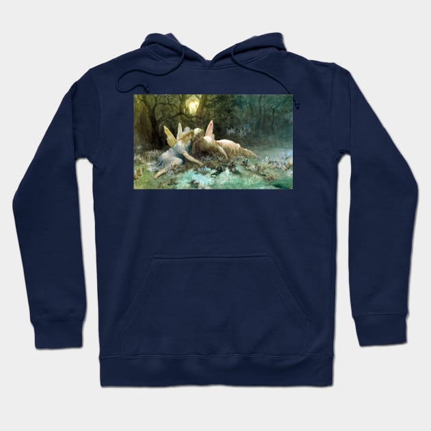 The Fairies: A scene drawn from Shakespeare - Gustave Dore Hoodie by forgottenbeauty